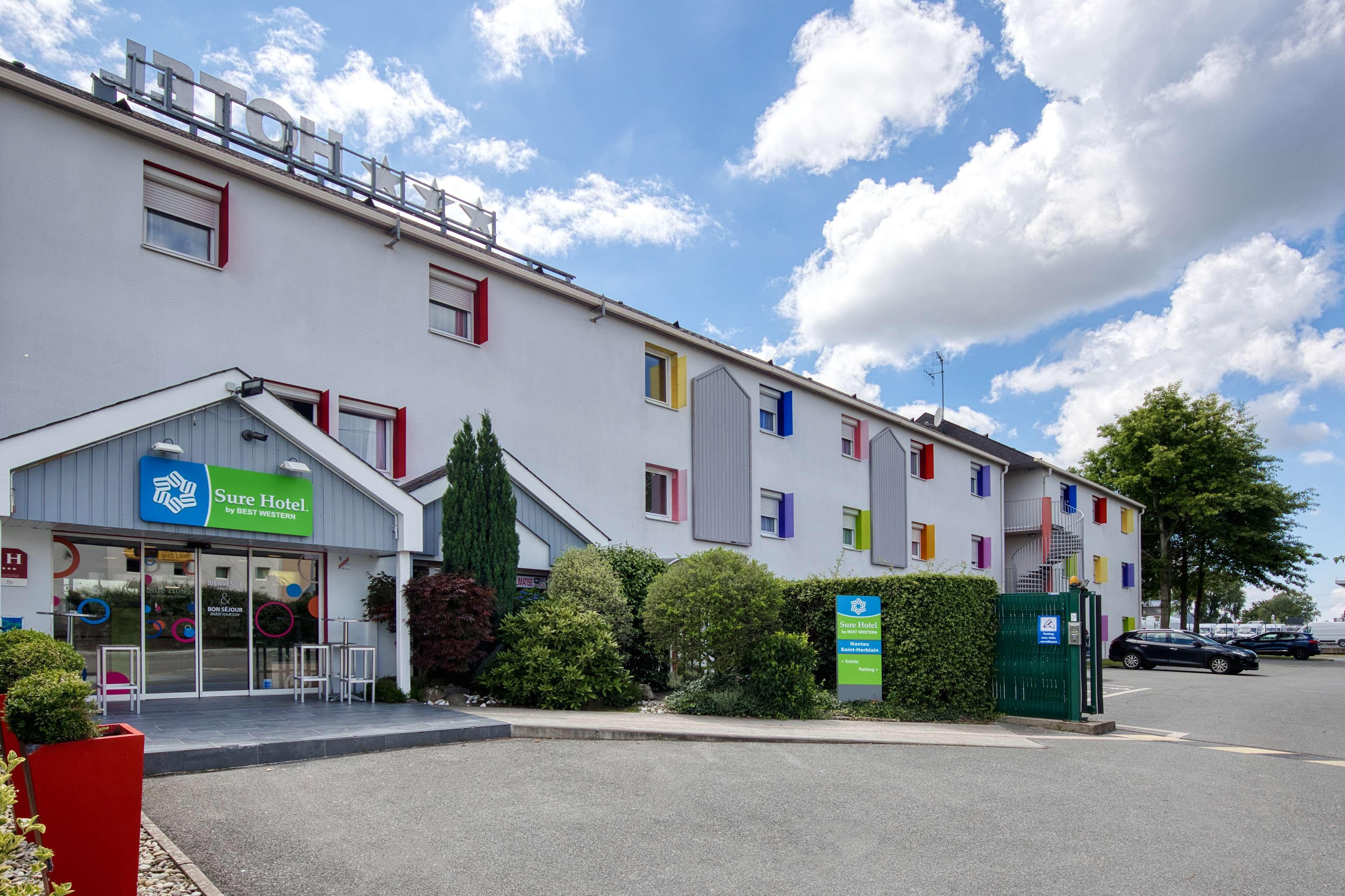 Sure Hotel By Best Western Nantes Saint-Herblain Eksteriør billede